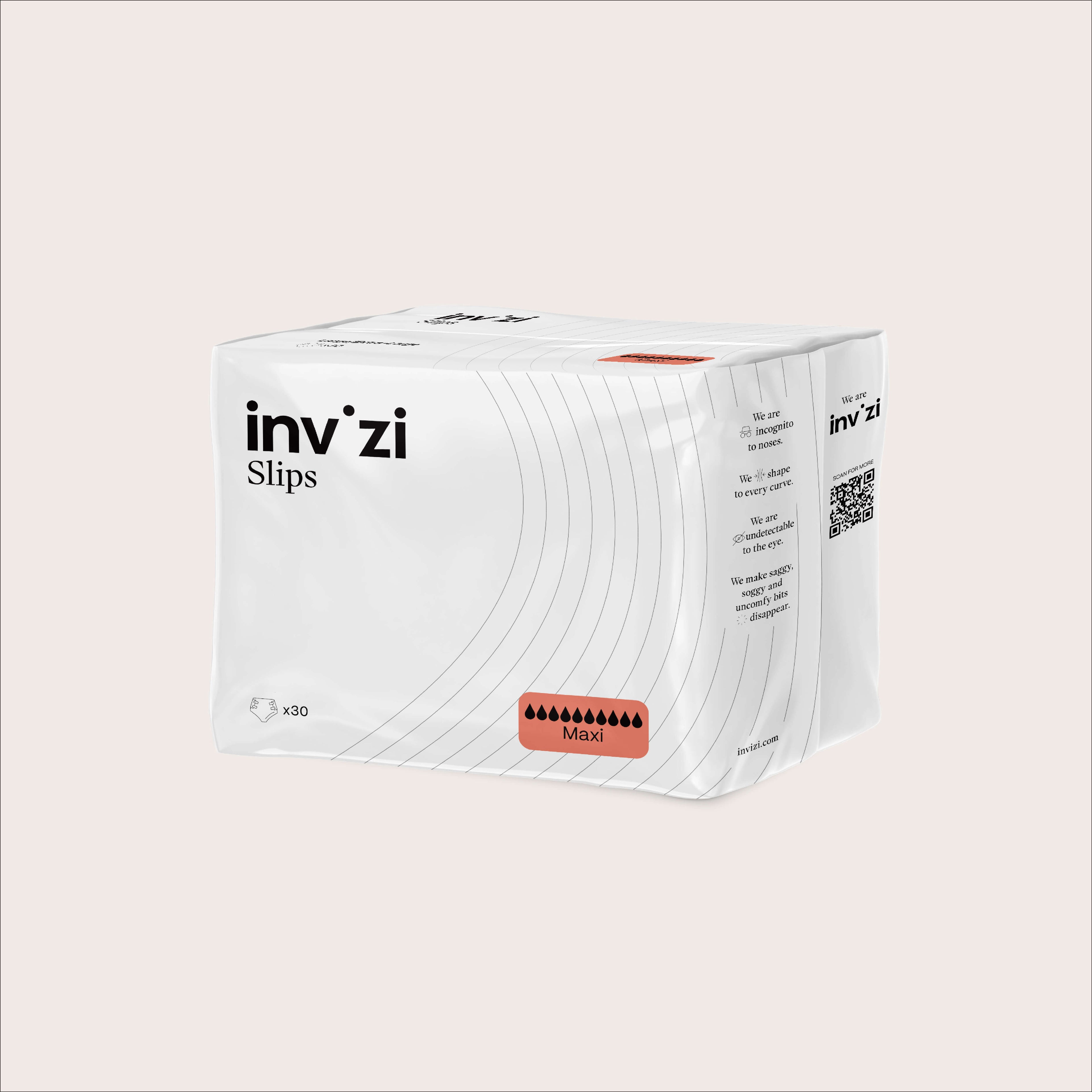 Invizi Pannoloni con adesivi - Maxi