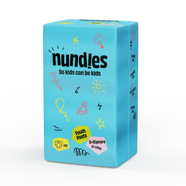 Couches-culottes pour enfants/ados Nundies 8-15 ans