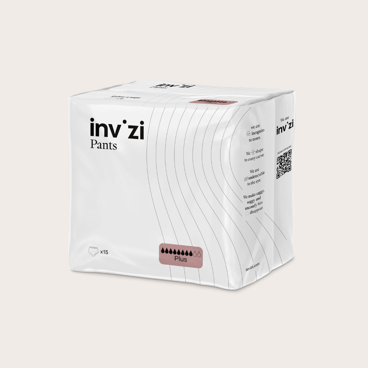 Invizi Pannoloni a mutandina - Plus